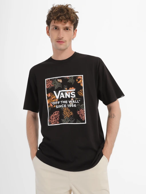 Футболки и поло Vans Box Garden Logo модель VN000AF6BLK1 Фото