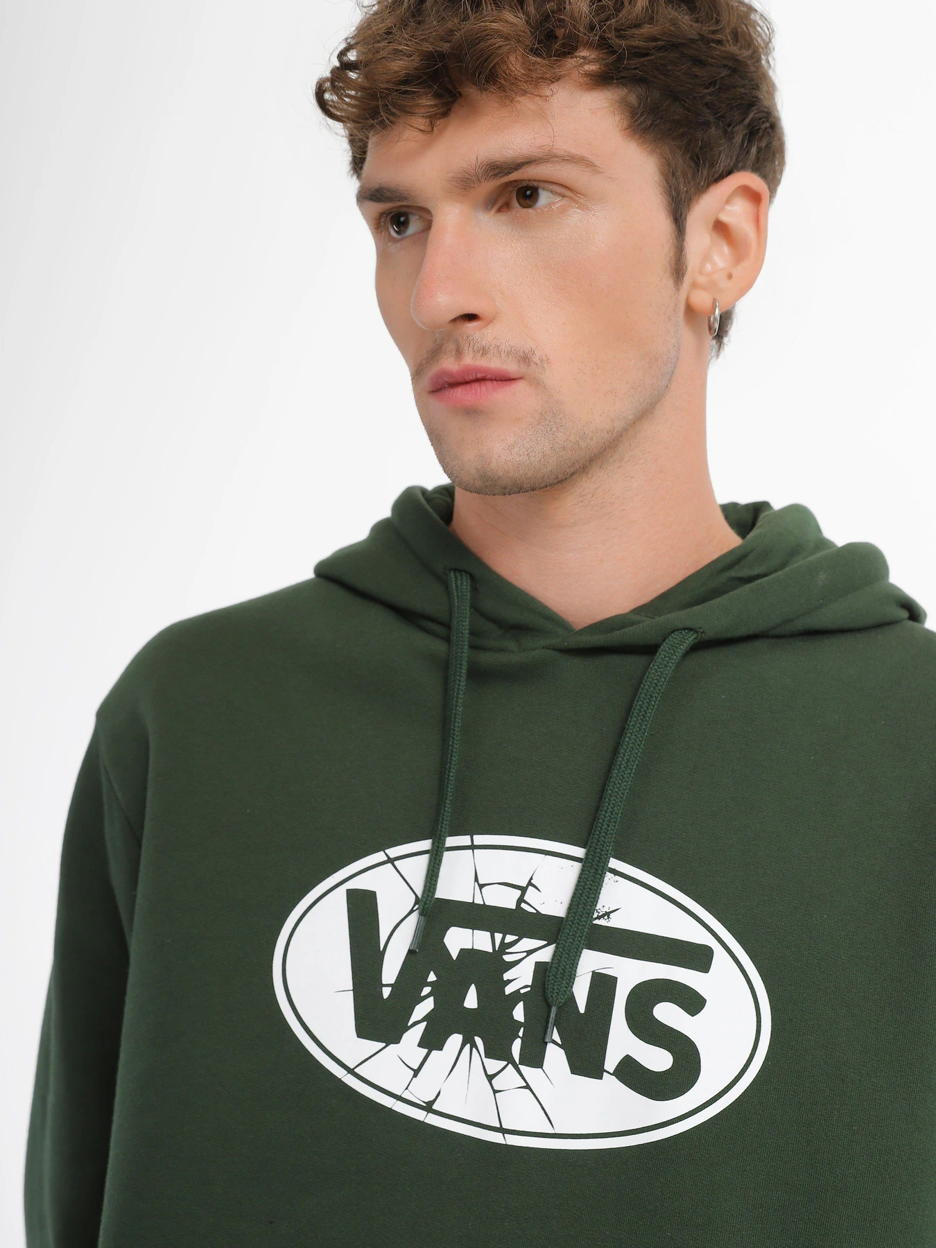 Худі та світшоти Vans Broken V Po Fleece модель VN000H5TBD61 Худі та світшоти Vans Broken V Po Fleece модель VN000H5TBD61 Фото