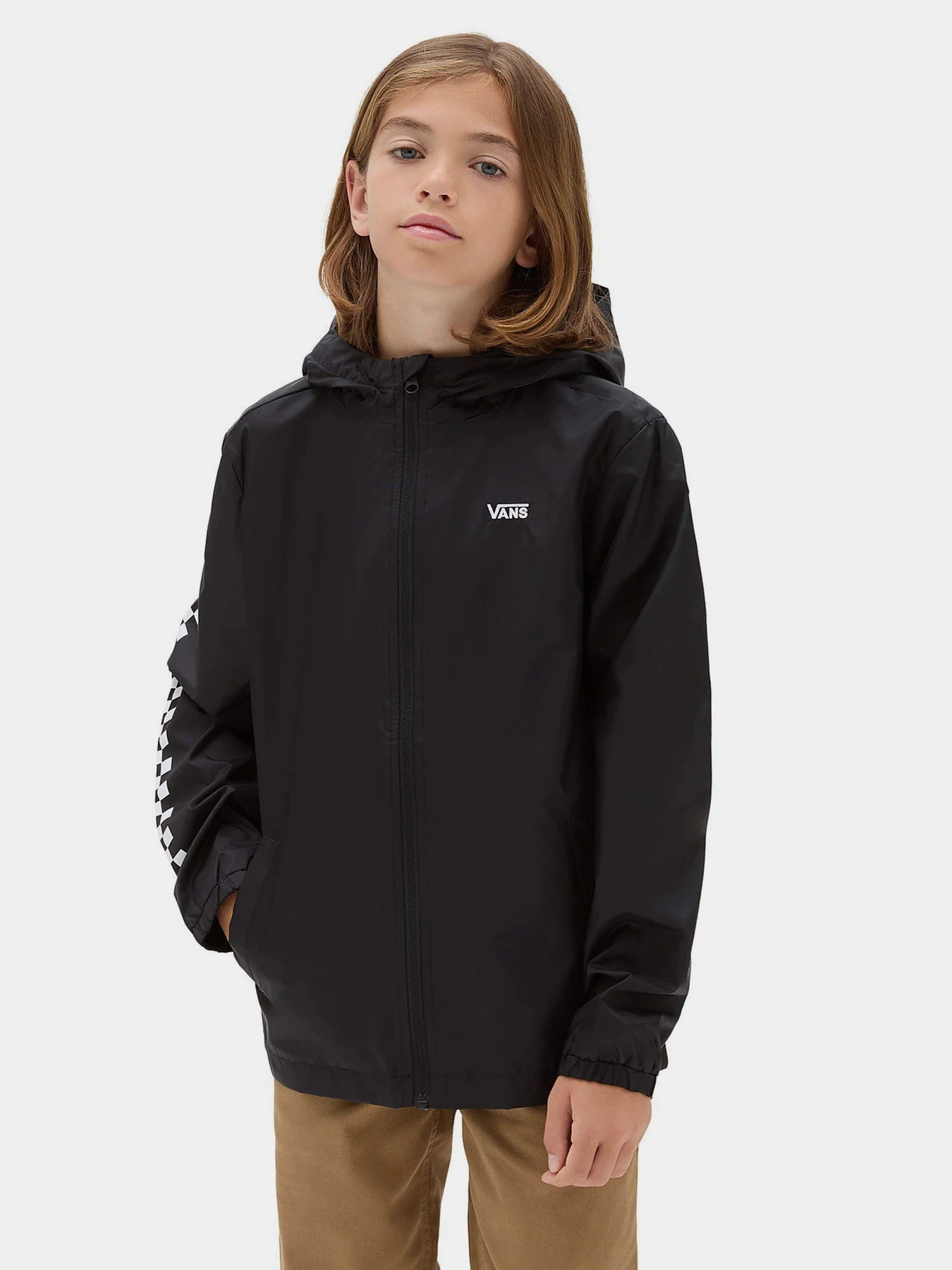 Куртки та дублянки Vans Garnett Windbreaker модель VN00002BBLK1 Фото