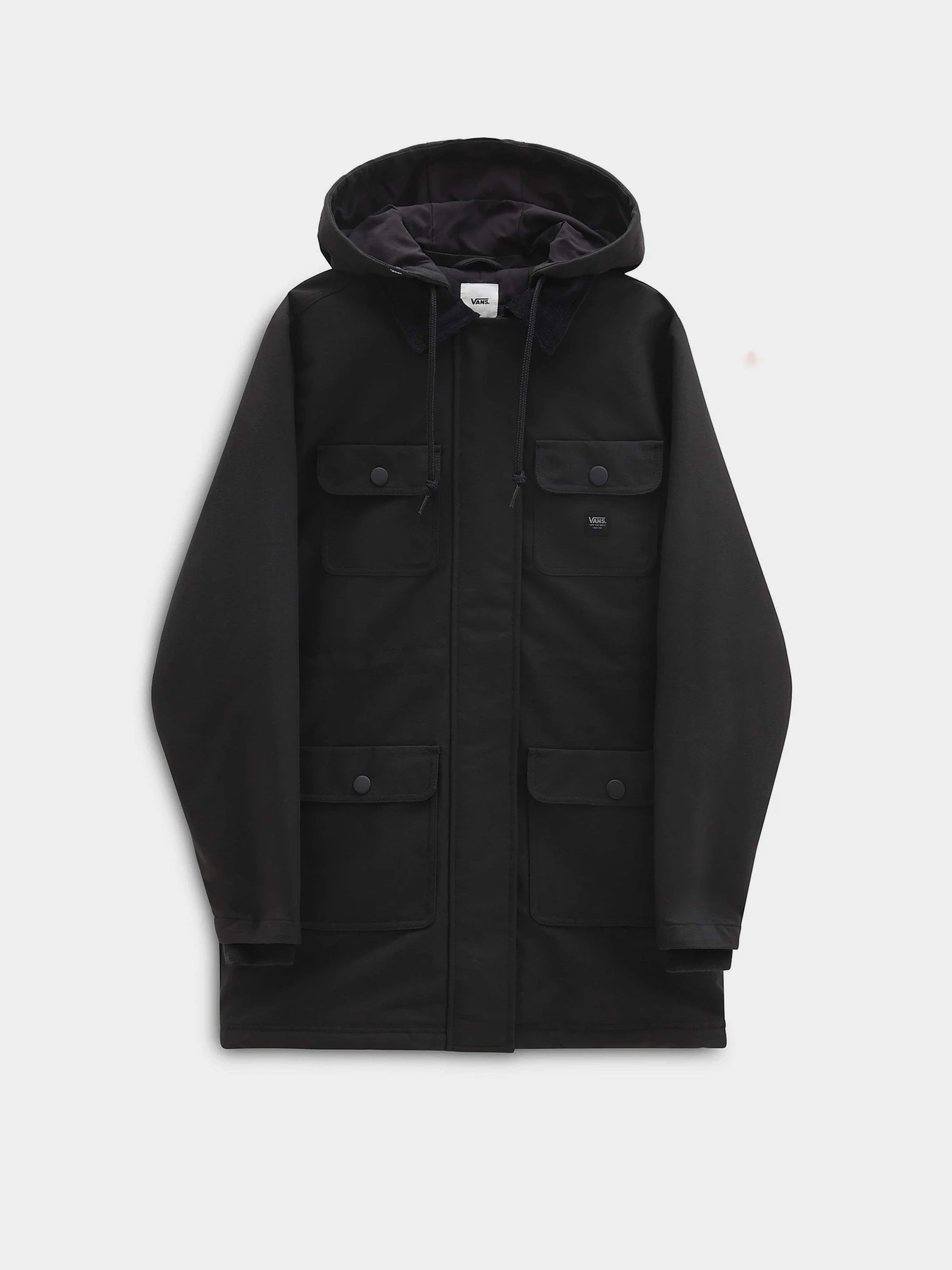 Куртки и дубленки Vans Drill Long II Chore Coat MTE модель VN0A53LRBLK1 Куртки и дубленки Vans Drill Long II Chore Coat MTE модель VN0A53LRBLK1 Фото