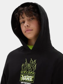 Худі та світшоти Vans Neon Flames модель VN00087QBLK1 Фото