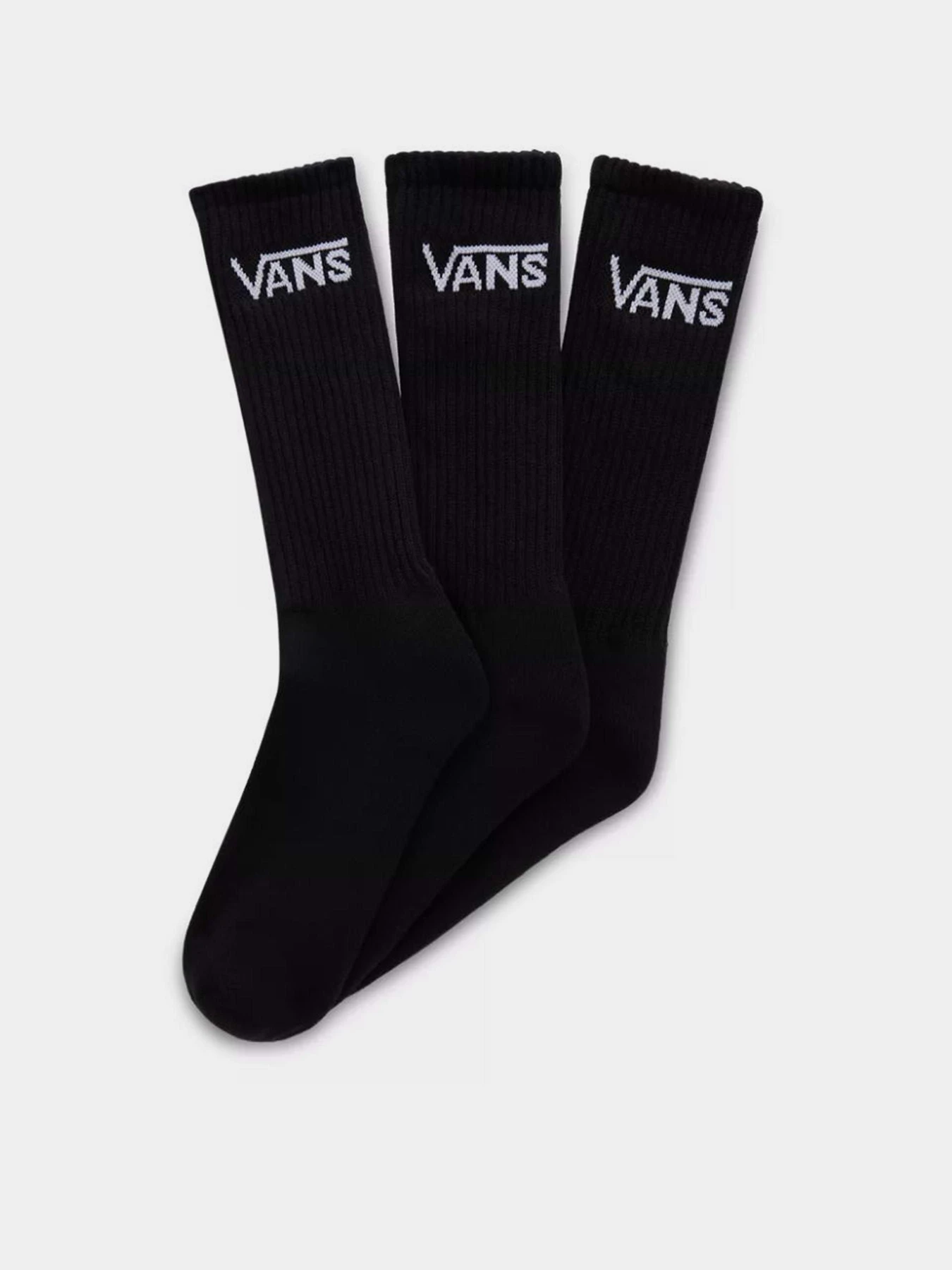 Шкарпетки та гольфи Vans Classic Crew модель VN000F0XBLK1 Шкарпетки та гольфи Vans Classic Crew модель VN000F0XBLK1 Фото