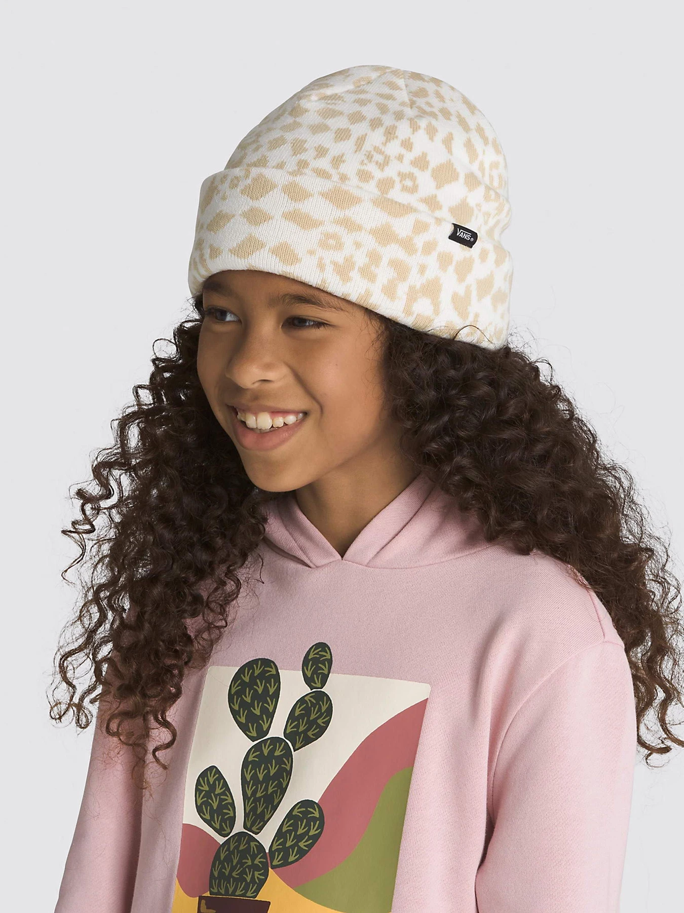 Шапки та кепки Vans Cheetah Check Beanie модель VN000F9HBSM1 Шапки та кепки Vans Cheetah Check Beanie модель VN000F9HBSM1 Фото
