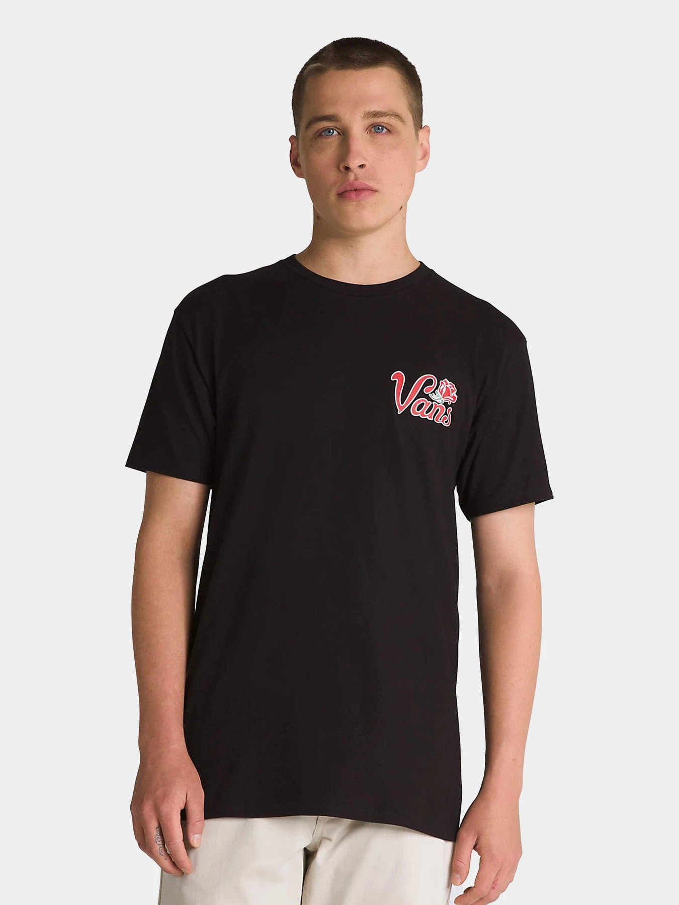 Футболки и поло Vans Pasa модель VN000F3XBLK1 Футболки и поло Vans Pasa модель VN000F3XBLK1 Фото