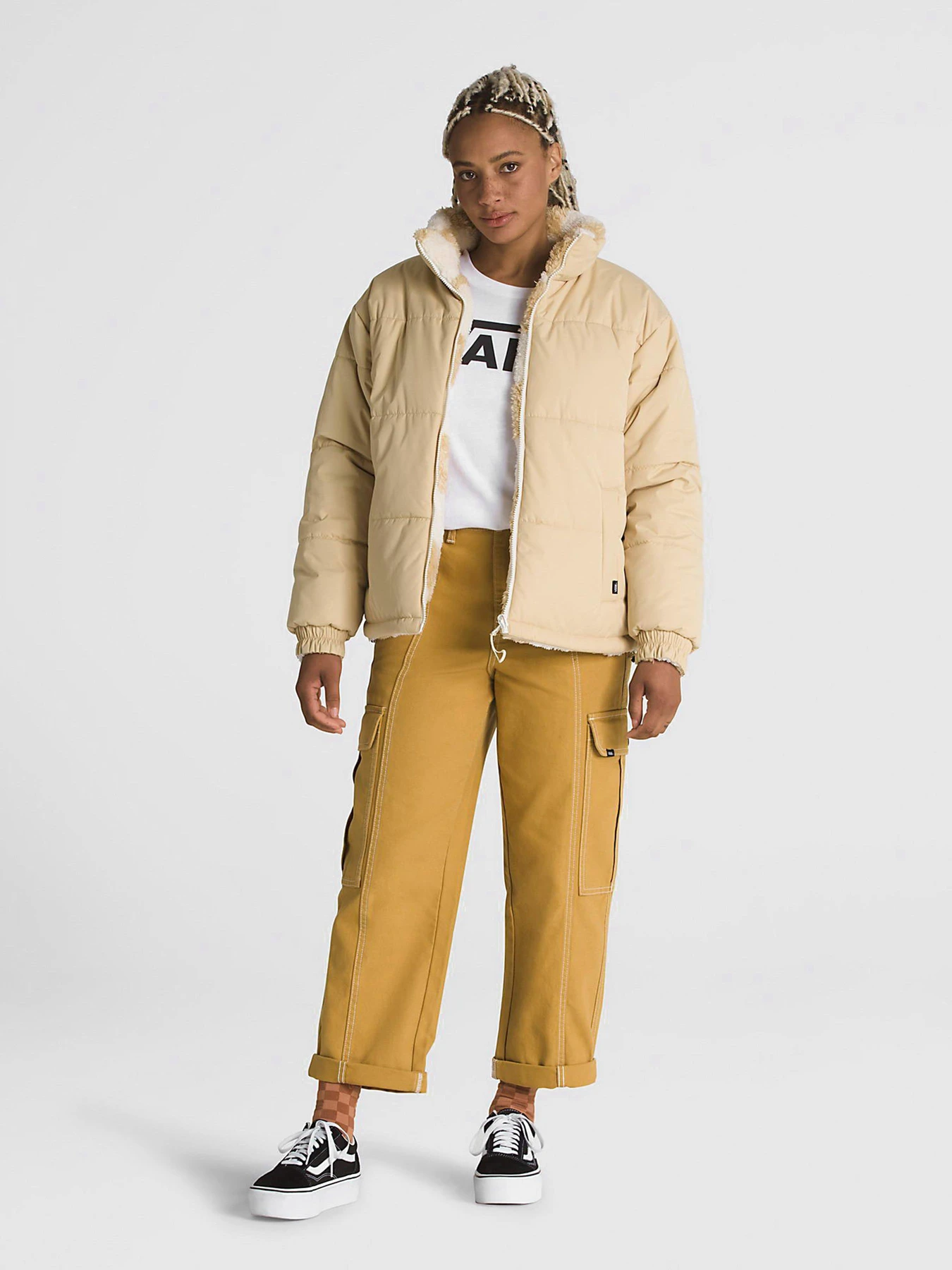Куртки и дубленки Vans High Road Reversible MTE-1 модель VN000F8YDJR1 Куртки и дубленки Vans High Road Reversible MTE-1 модель VN000F8YDJR1 Фото