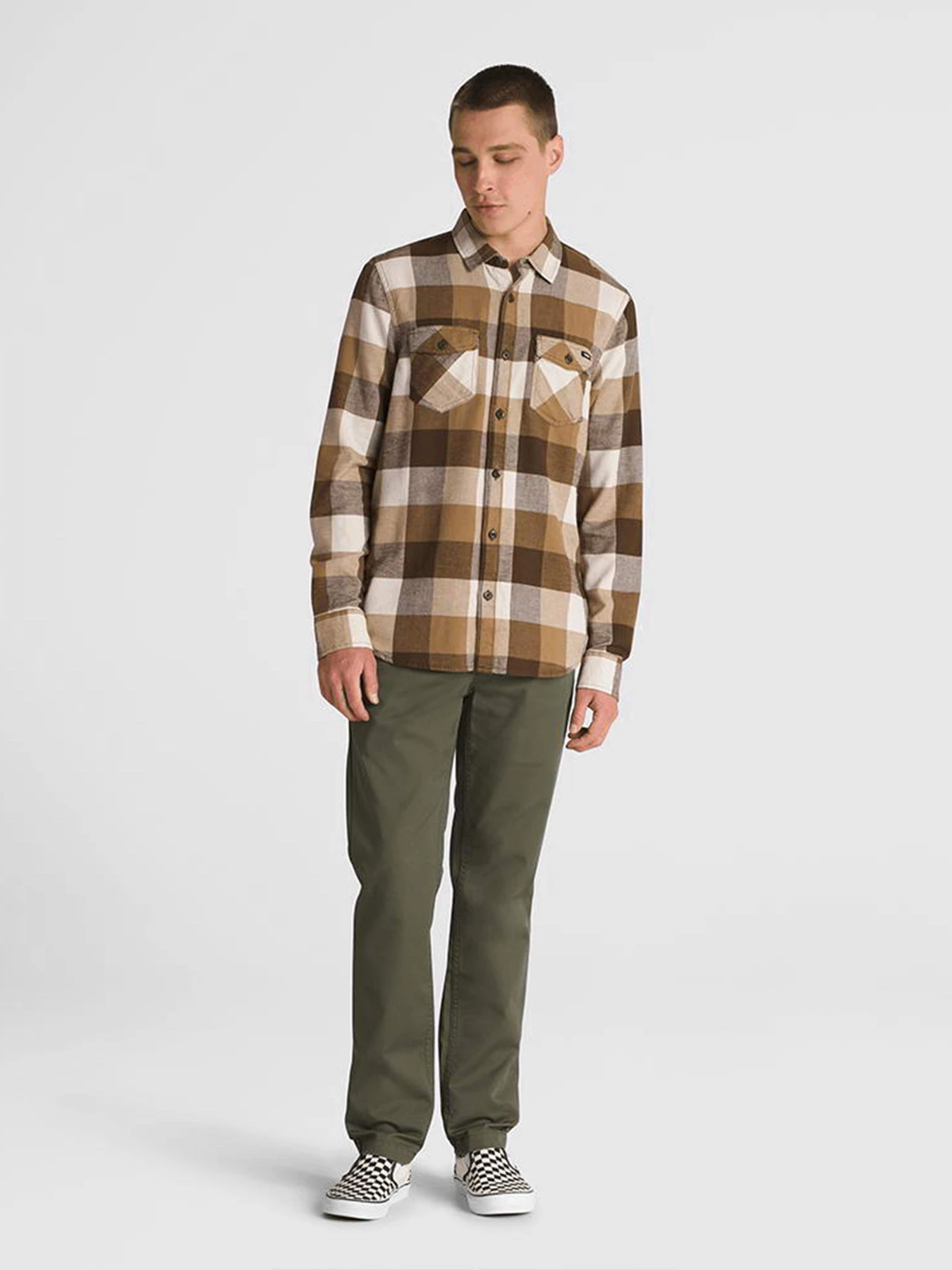 Рубашки Vans Box Flannel модель VN000JOGDFH1 Рубашки Vans Box Flannel модель VN000JOGDFH1 Фото
