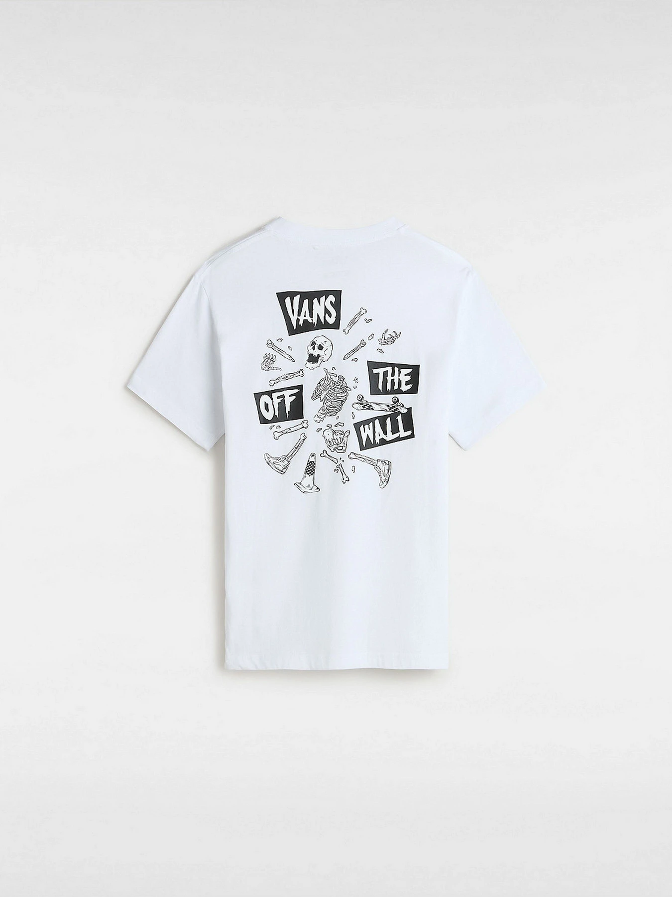 Футболки і поло Vans Skeleton модель VN000GDEWHT1 Футболки і поло Vans Skeleton модель VN000GDEWHT1 Фото