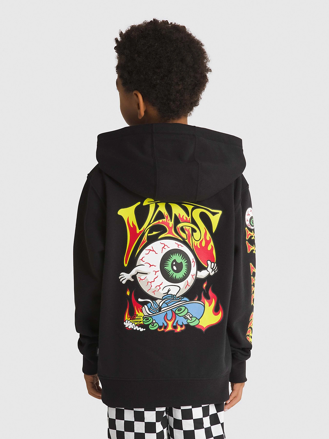 Худи и свитшоты Vans Eyeballie модель VN000GUQBLK1 Худи и свитшоты Vans Eyeballie модель VN000GUQBLK1 Фото