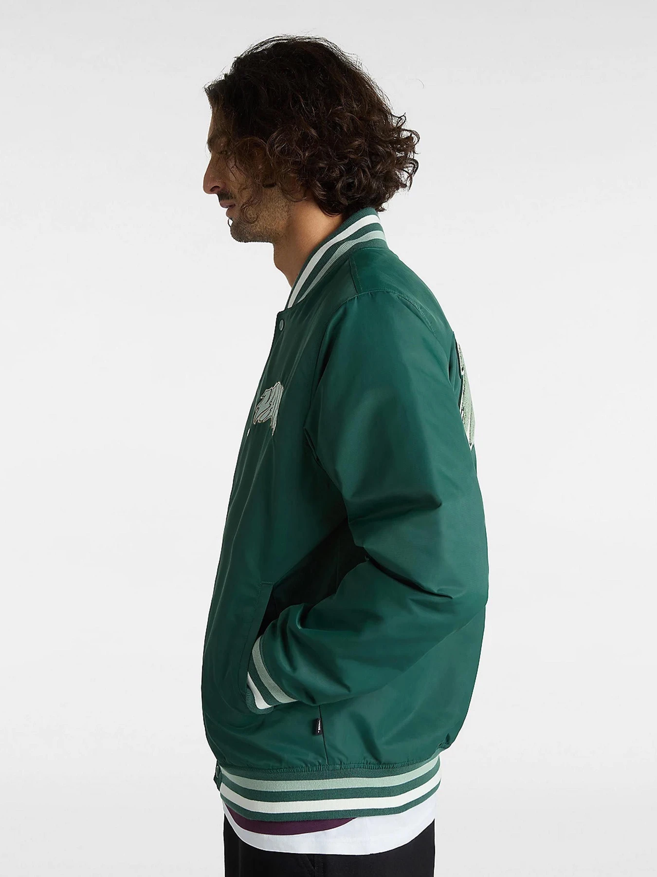 Куртки и дубленки Vans Dunton Baseball модель VN000G81BDX1 Куртки и дубленки Vans Dunton Baseball модель VN000G81BDX1 Фото