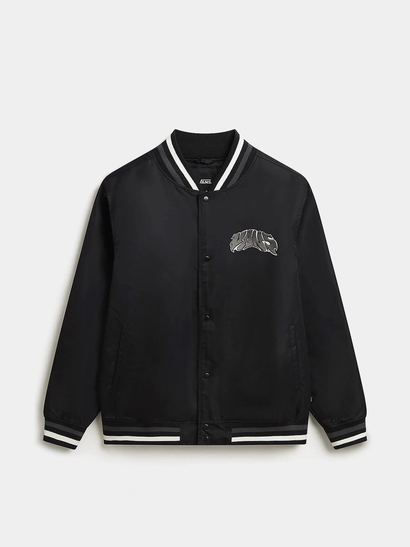 Куртки и дубленки Vans Dunton Baseball модель VN000G81BLK1 Куртки и дубленки Vans Dunton Baseball модель VN000G81BLK1 Фото