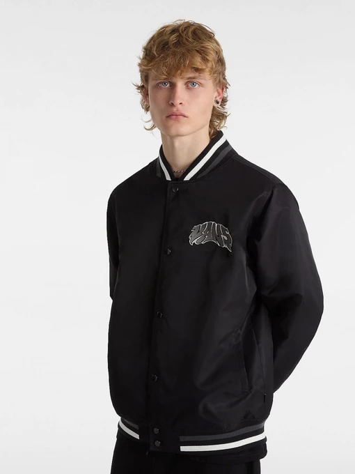 Куртки та дублянки Vans Dunton Baseball модель VN000G81BLK1 Фото