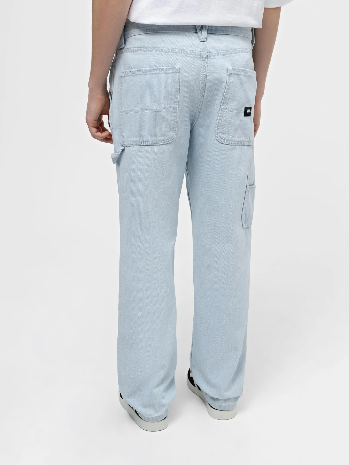 Джинсы Vans Drill Chore Relaxed Carpenter Denim модель VN000G6ECYR1 Джинсы Vans Drill Chore Relaxed Carpenter Denim модель VN000G6ECYR1 Фото