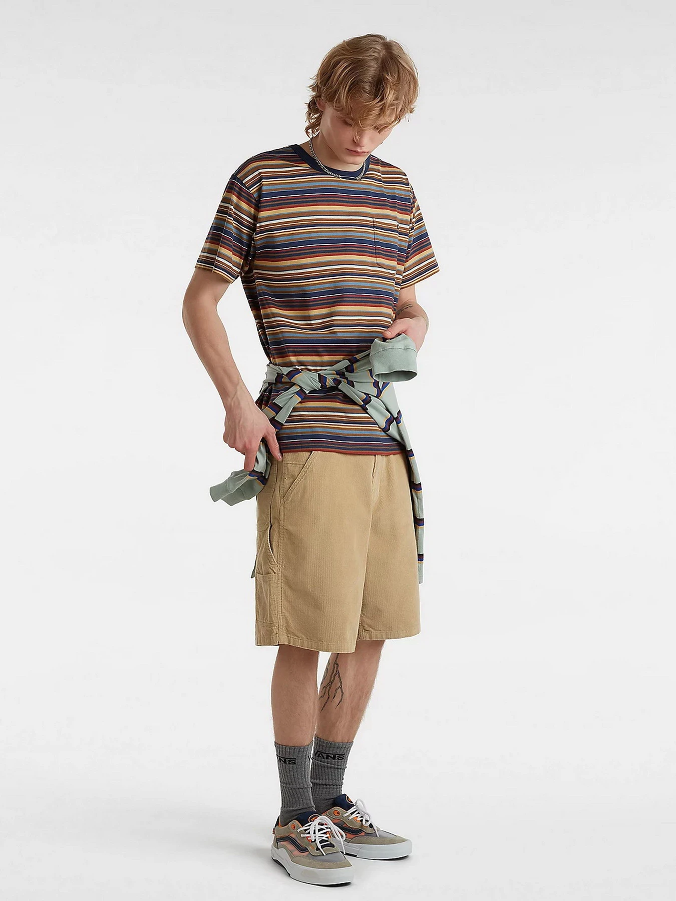 Шорти Vans Drill Chore модель VN000G6X4MG1 Шорти Vans Drill Chore модель VN000G6X4MG1 Фото