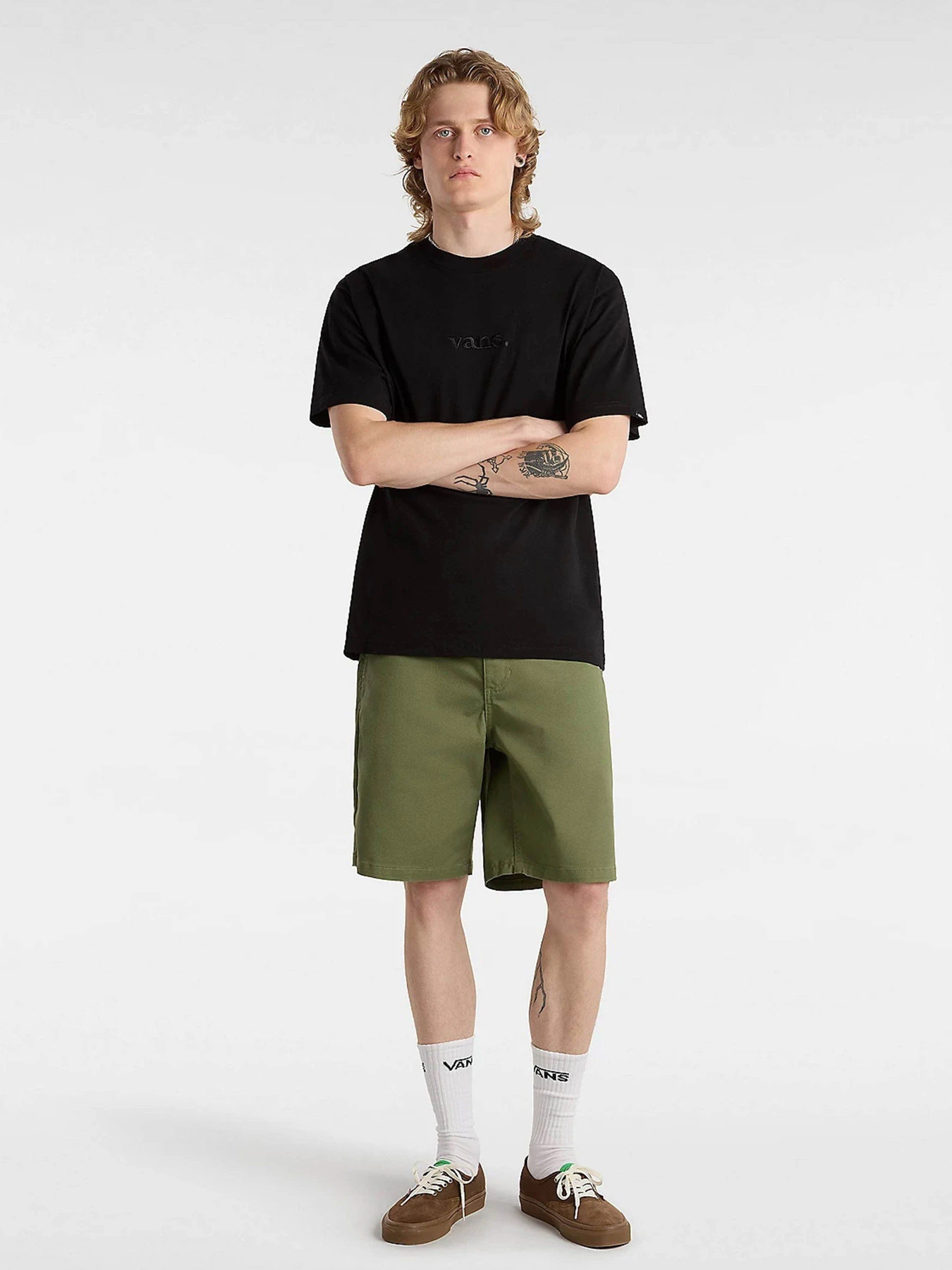 Шорты Vans Authentic модель VN0A5FJXAMB1 Шорты Vans Authentic модель VN0A5FJXAMB1 Фото