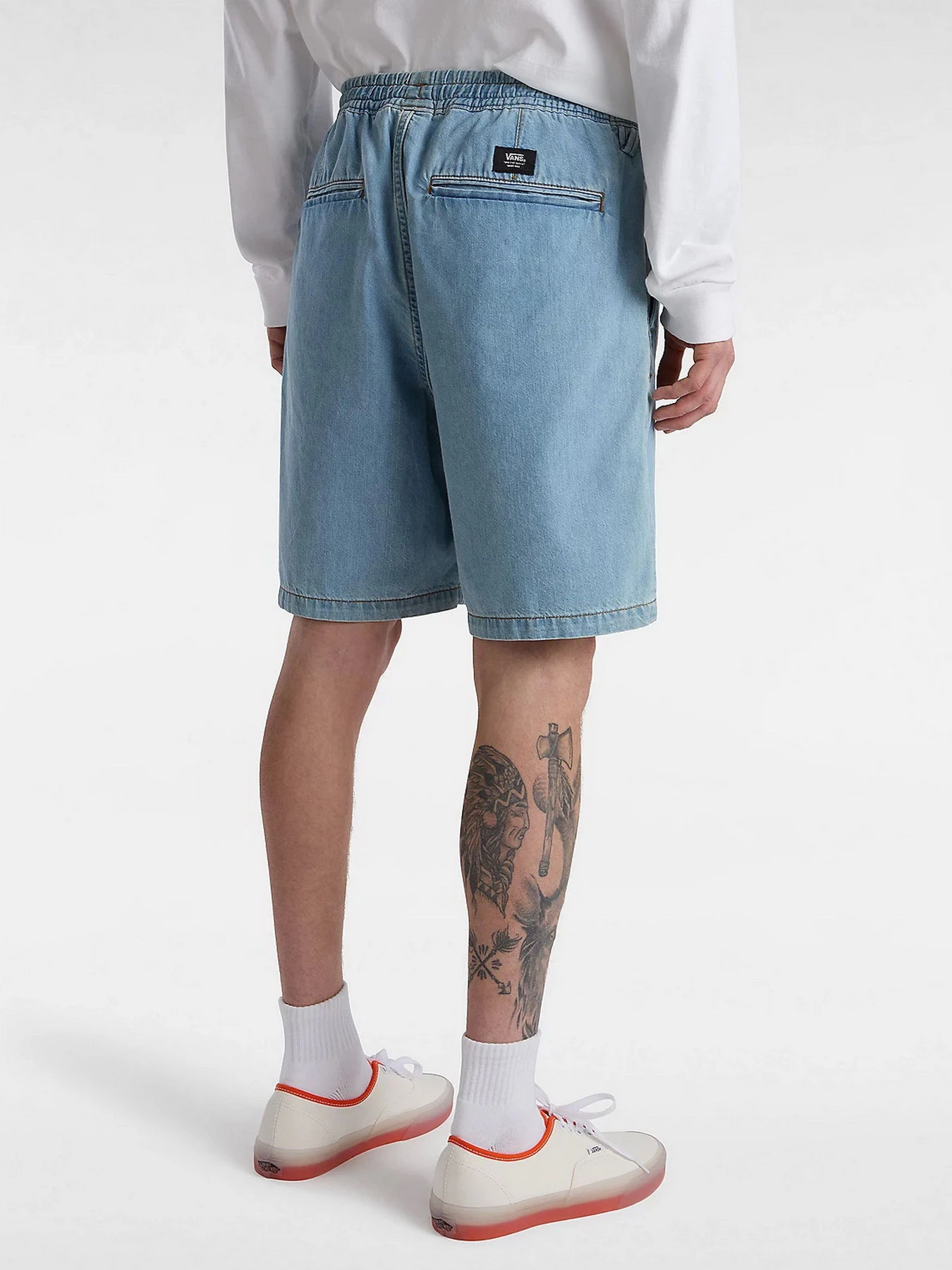Шорты Vans Range Denim Relaxed модель VN000G6UCDX1 Фото