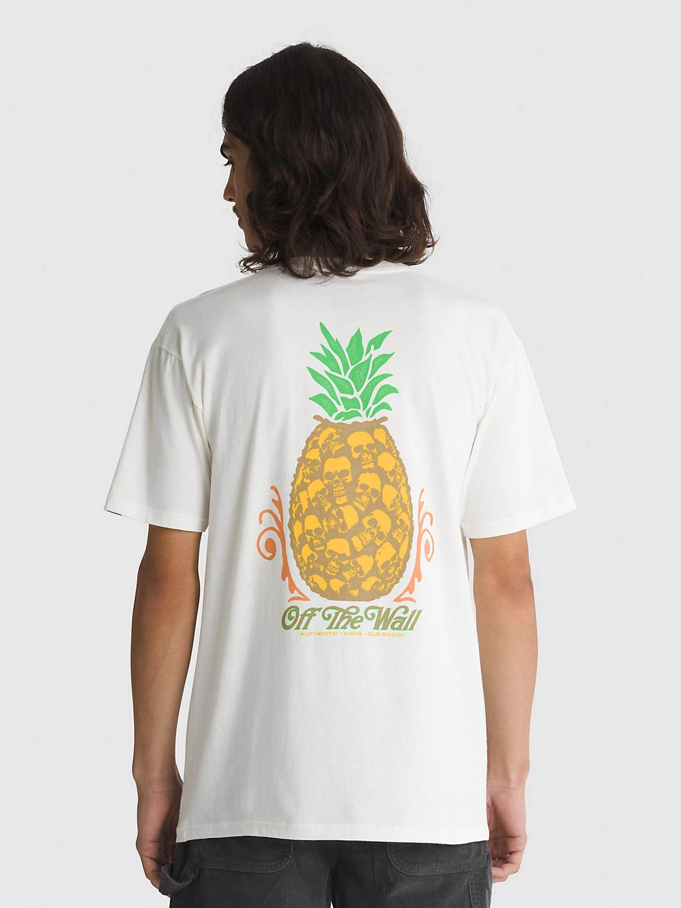Футболки и поло Vans Pineapple Skull модель VN000G5HFS81 Фото