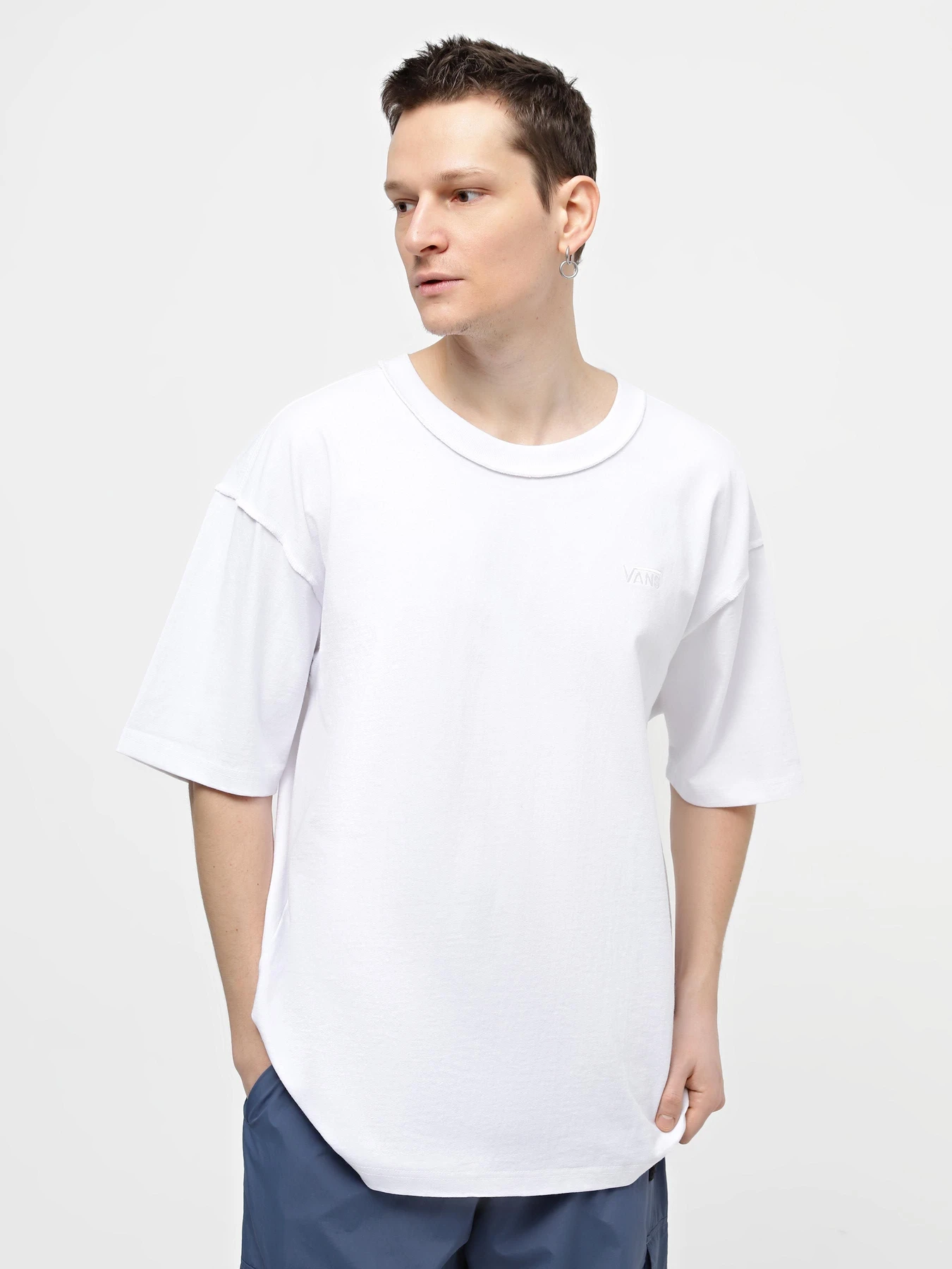 Футболки и поло Vans Premium Standards Ss Lx модель VN000GBYWHT1 Футболки и поло Vans Premium Standards Ss Lx модель VN000GBYWHT1 Фото