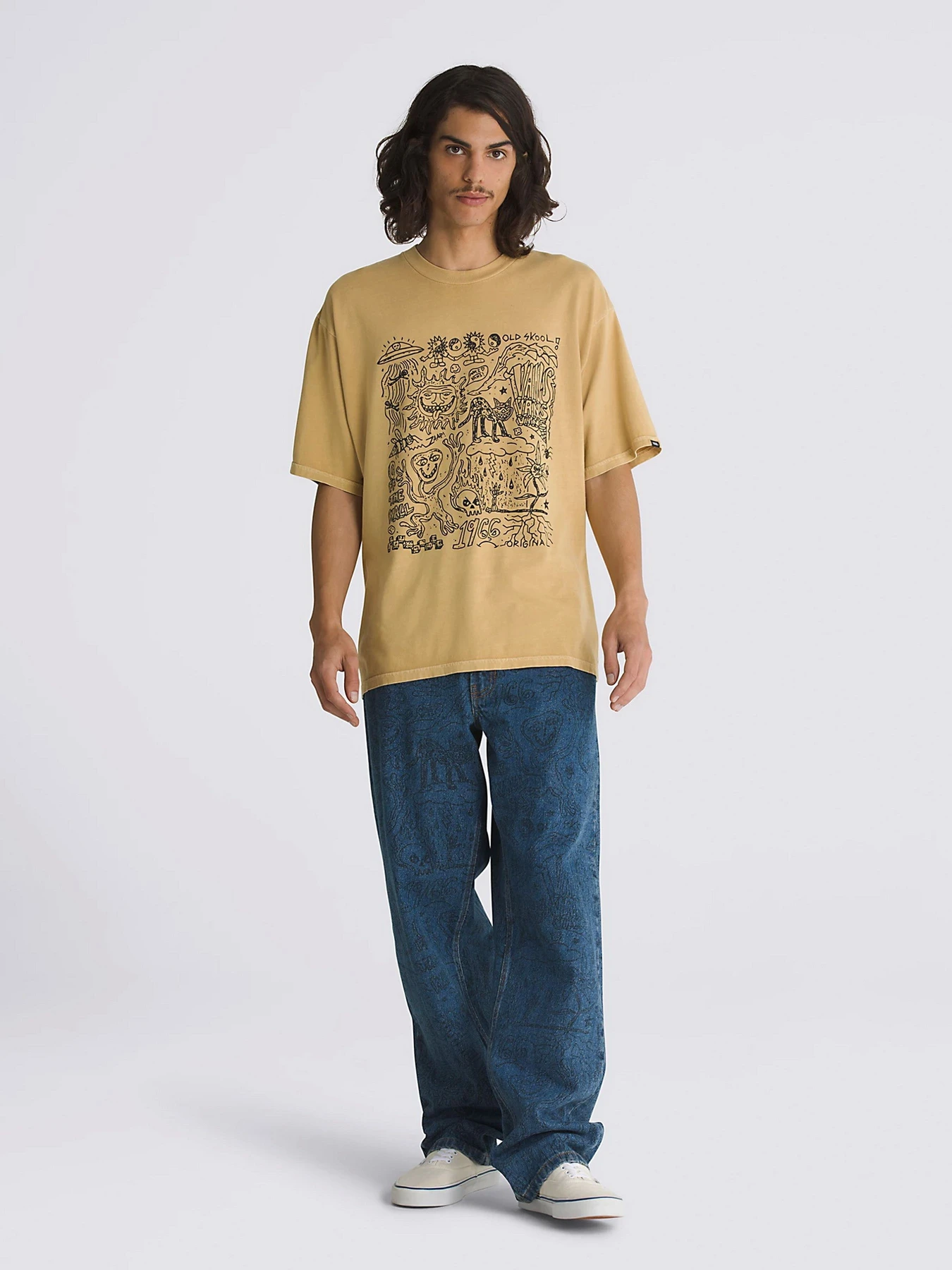 Футболки і поло Vans Skool Doodle модель VN000G575QJ1 Футболки і поло Vans Skool Doodle модель VN000G575QJ1 Фото