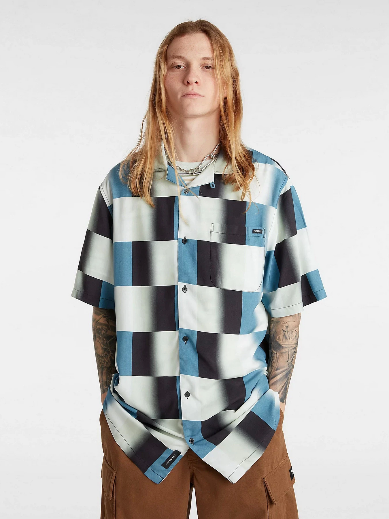Рубашки Vans Emory Buttondown модель VN000G7EP8X1 Рубашки Vans Emory Buttondown модель VN000G7EP8X1 Фото