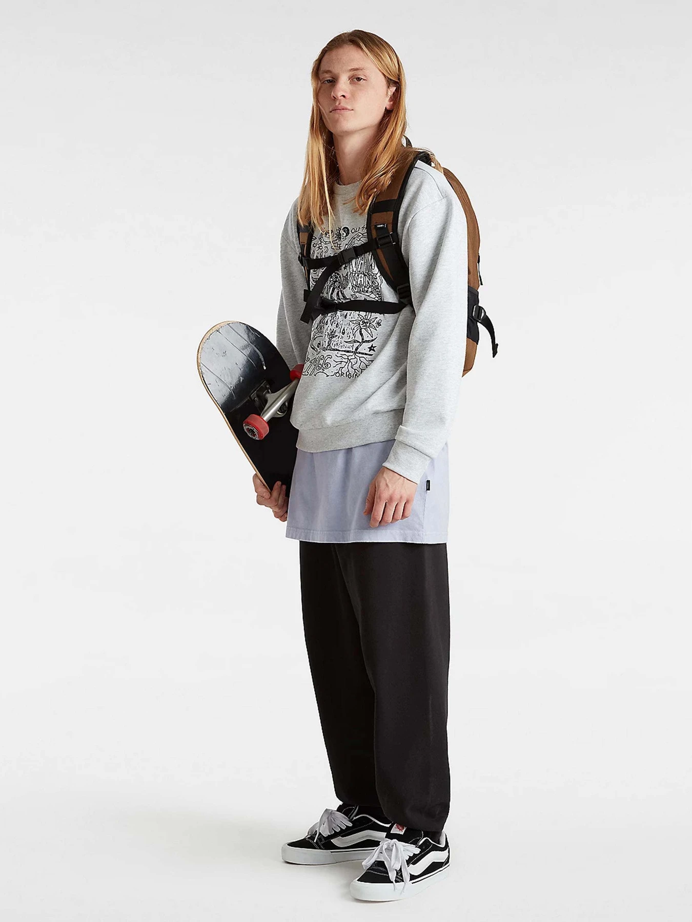 Худи и свитшоты Vans Skool Doodle модель VN000JDT1QI1 Худи и свитшоты Vans Skool Doodle модель VN000JDT1QI1 Фото