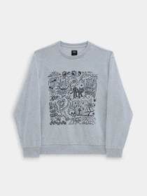 Худи и свитшоты Vans Skool Doodle модель VN000JDT1QI1 Фото