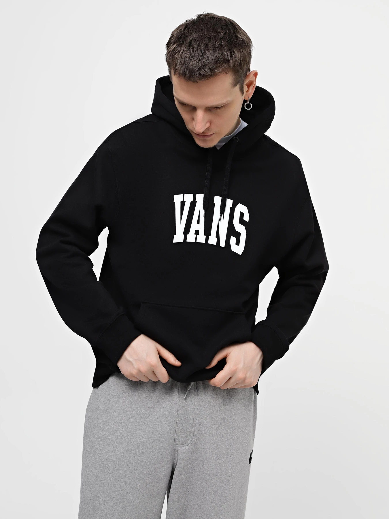 Худі та світшоти Vans Vans Arched Po модель VN000G0NBLK1 Фото
