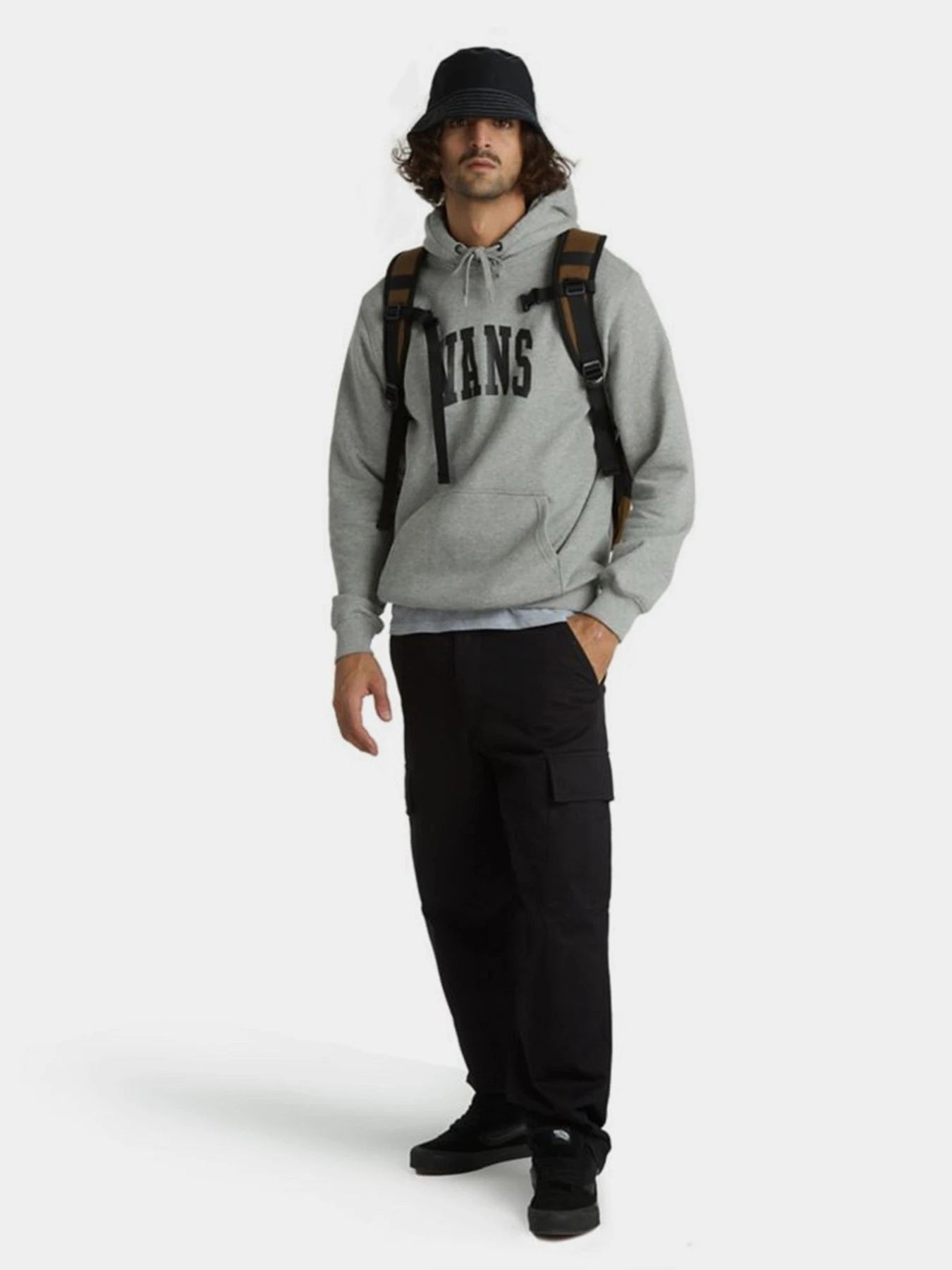 Худи и свитшоты Vans Arched модель VN000G0N02F1 Фото