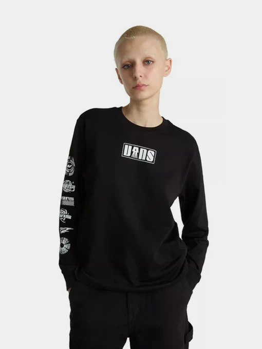 Худі та світшоти Vans Space Right Ls Bff модель VN000GDRBLK1 Фото