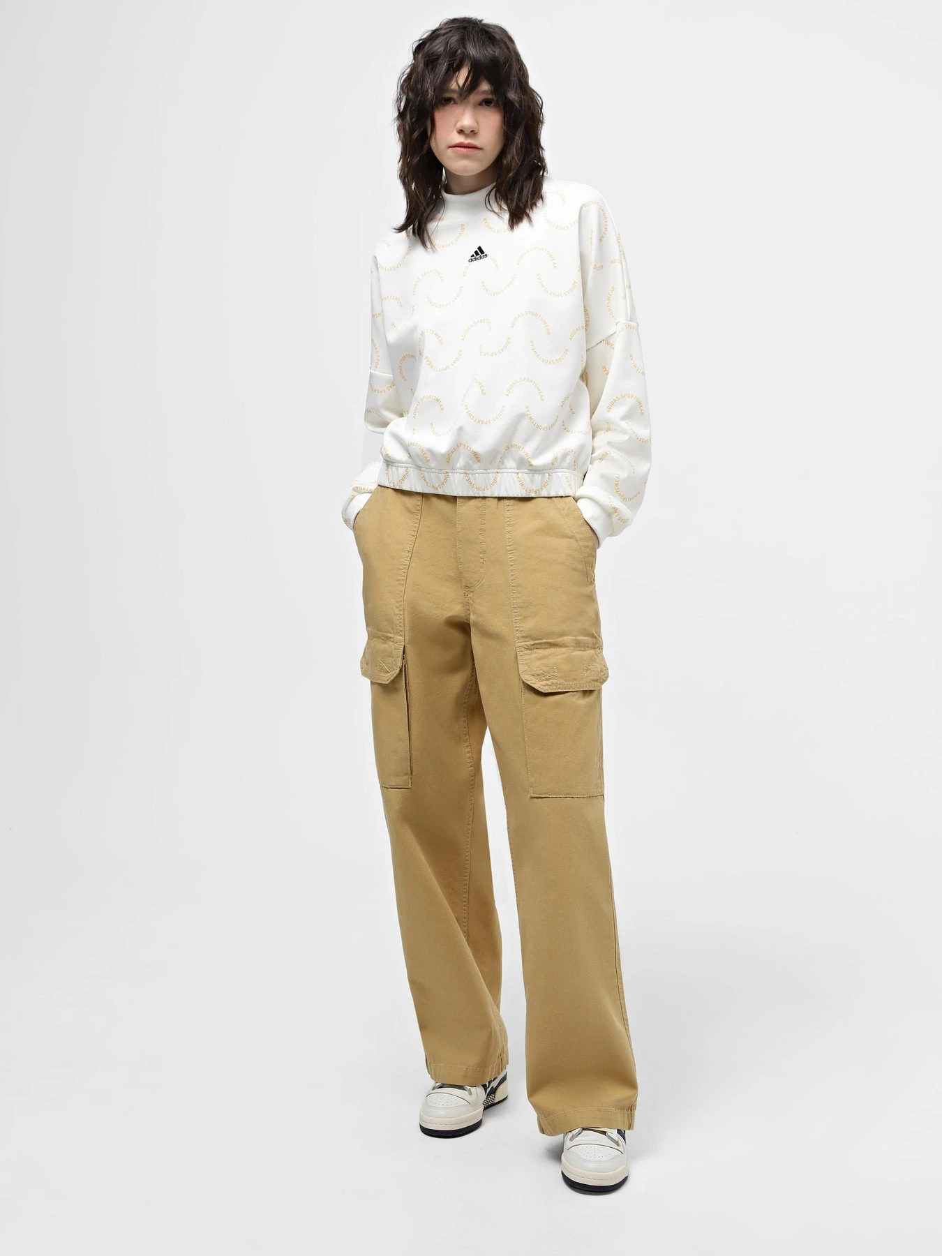 Брюки Vans Arroyo Wide Leg Cargo модель VN000F7M5QJ1 Брюки Vans Arroyo Wide Leg Cargo модель VN000F7M5QJ1 Фото