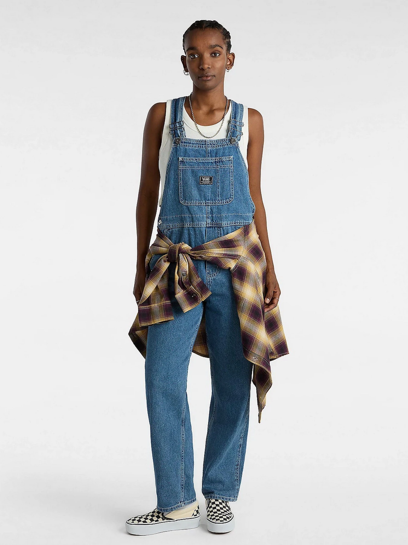 Комбінезони Vans Ground Work Denim Overall модель VN000F7E7W61 Комбінезони Vans Ground Work Denim Overall модель VN000F7E7W61 Фото