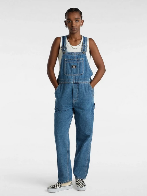 Комбинезоны Vans Ground Work Denim Overall модель VN000F7E7W61 Фото