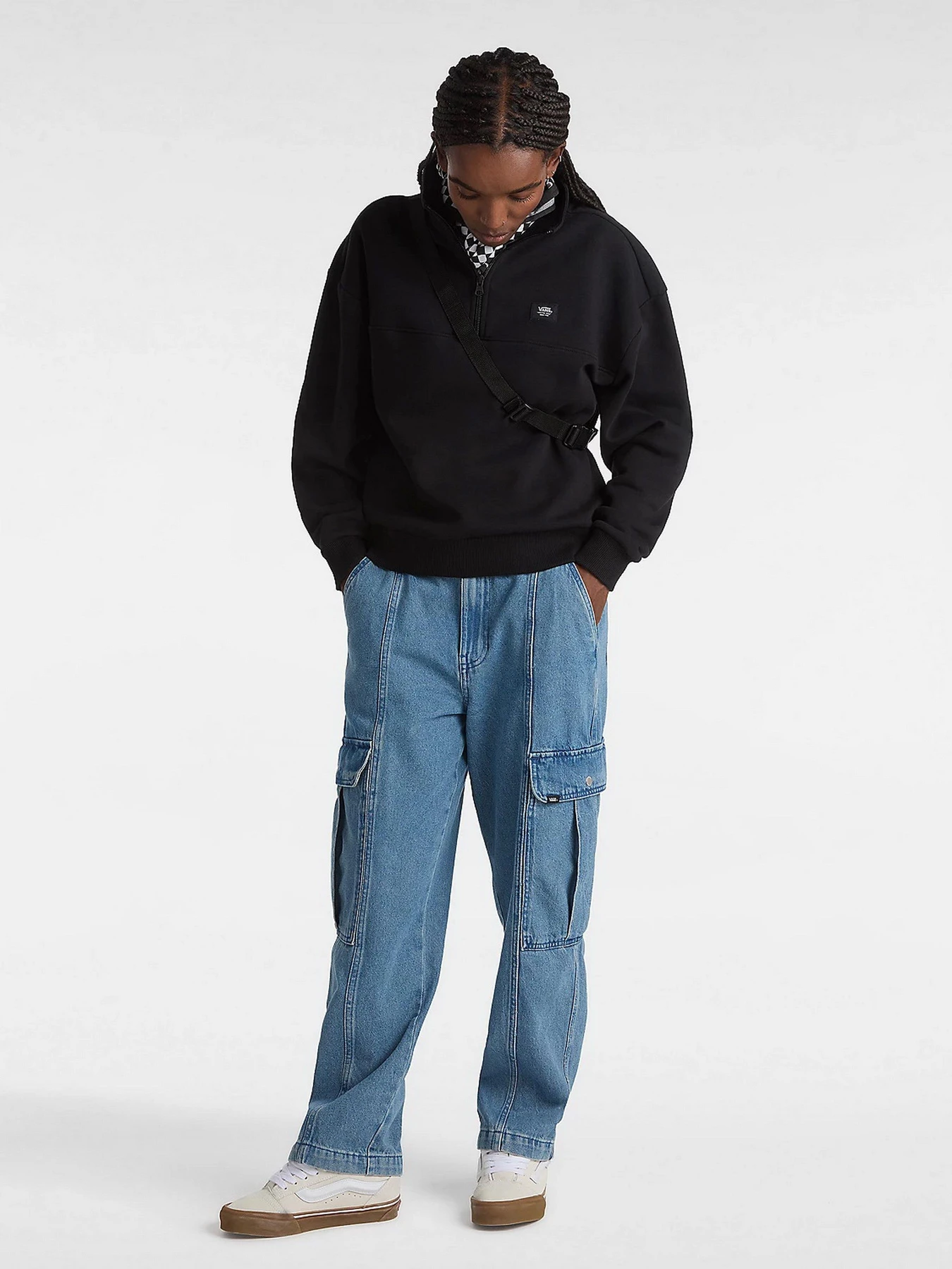 Джинси Vans Sidewalk Denim модель VN000G9Y7W61 Джинси Vans Sidewalk Denim модель VN000G9Y7W61 Фото