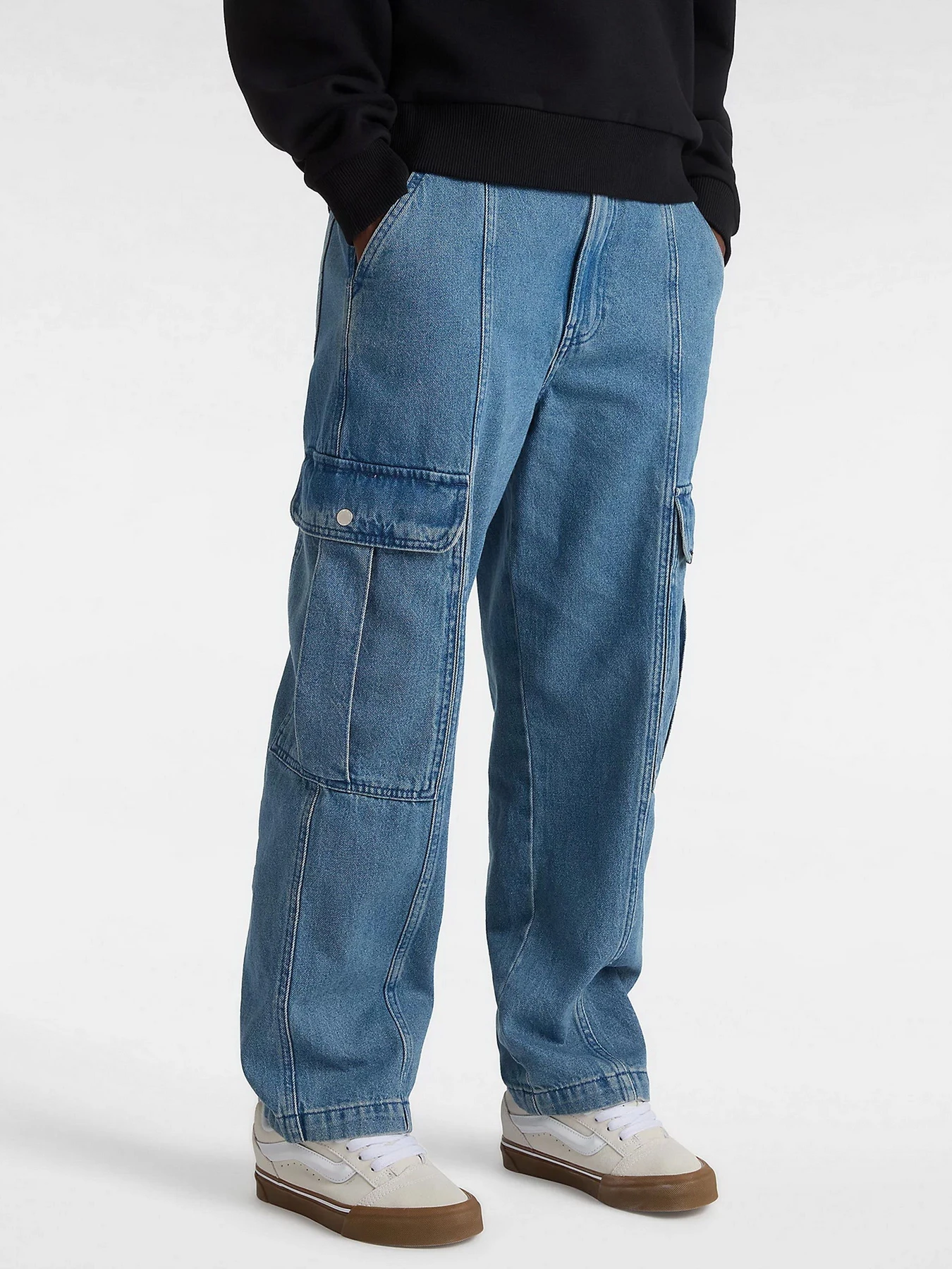 Джинси Vans Sidewalk Denim модель VN000G9Y7W61 Джинси Vans Sidewalk Denim модель VN000G9Y7W61 Фото