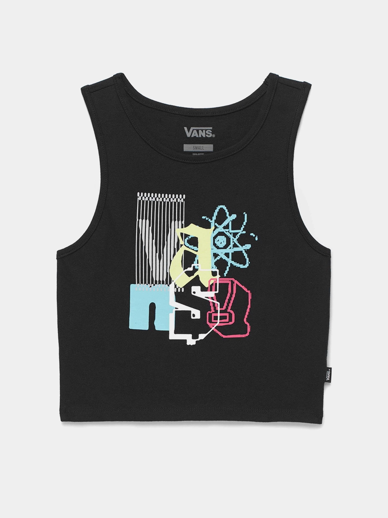 Футболки и поло Vans Special Character Fitted Tank модель VN000GZWBLK1 Фото