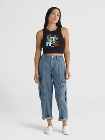 Футболки и поло Vans Special Character Fitted Tank модель VN000GZWBLK1 Фото