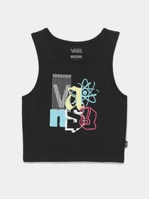 Футболки и поло Vans Special Character Fitted Tank модель VN000GZWBLK1 Фото