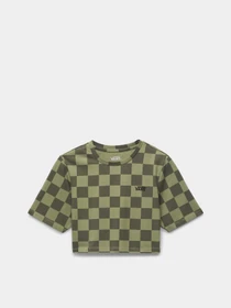 Футболки и поло Vans Checker Crew Crop Ii модель VN000GB5AMB1 Фото