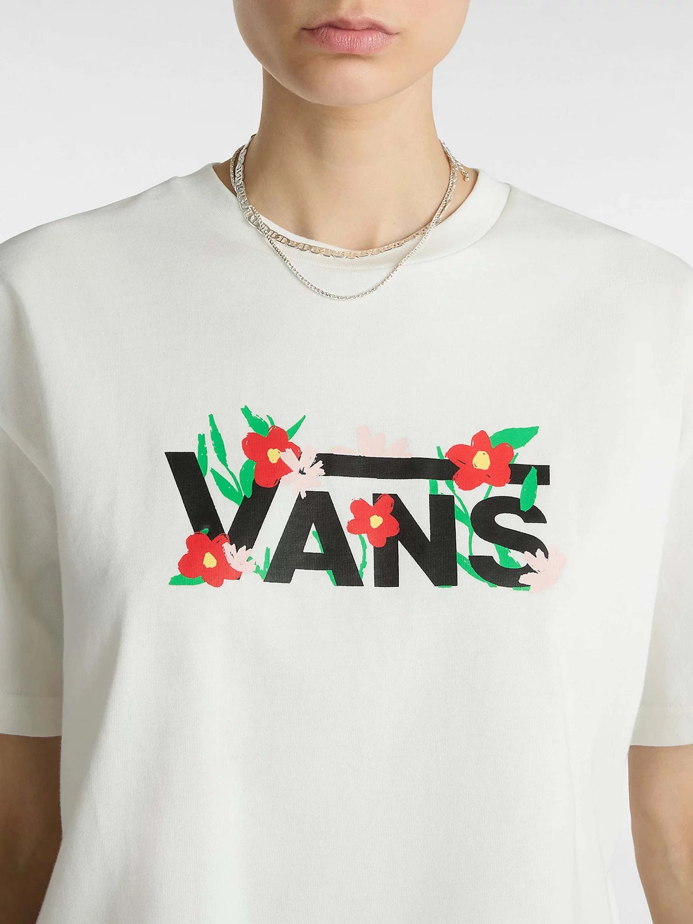 Футболки і поло Vans Fleurs OS Crop модель VN000JG7FS81 Фото