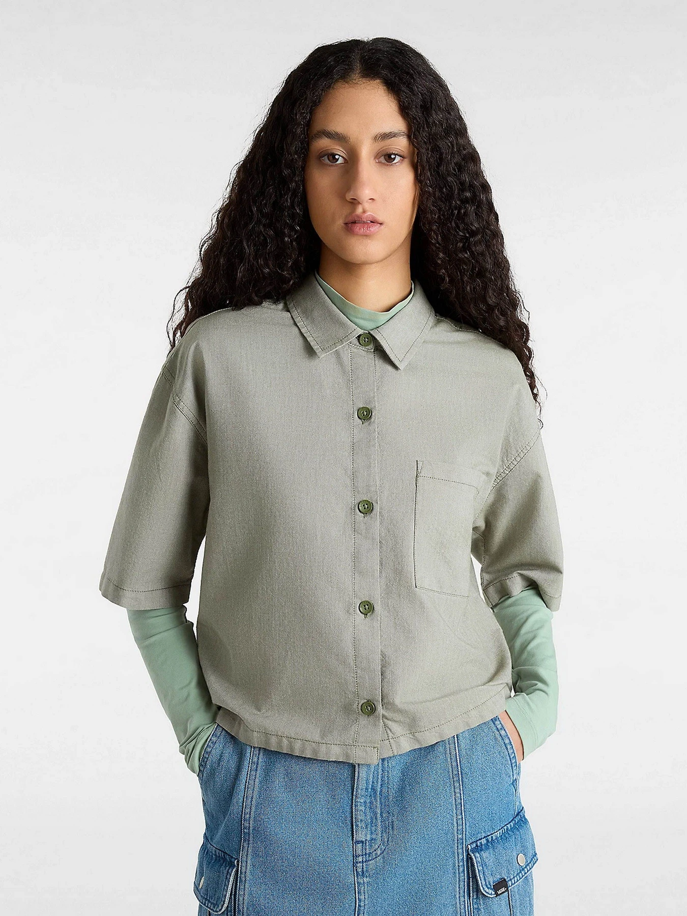 Рубашки Vans Mcmillan Top модель VN000F74AMB1 Рубашки Vans Mcmillan Top модель VN000F74AMB1 Фото