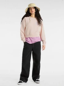 Худи и свитшоты Vans Circle Crop Crew модель VN000JDPCHN1 Фото