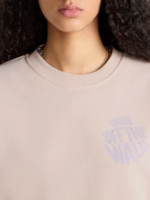 Худи и свитшоты Vans Circle Crop Crew модель VN000JDPCHN1 Фото