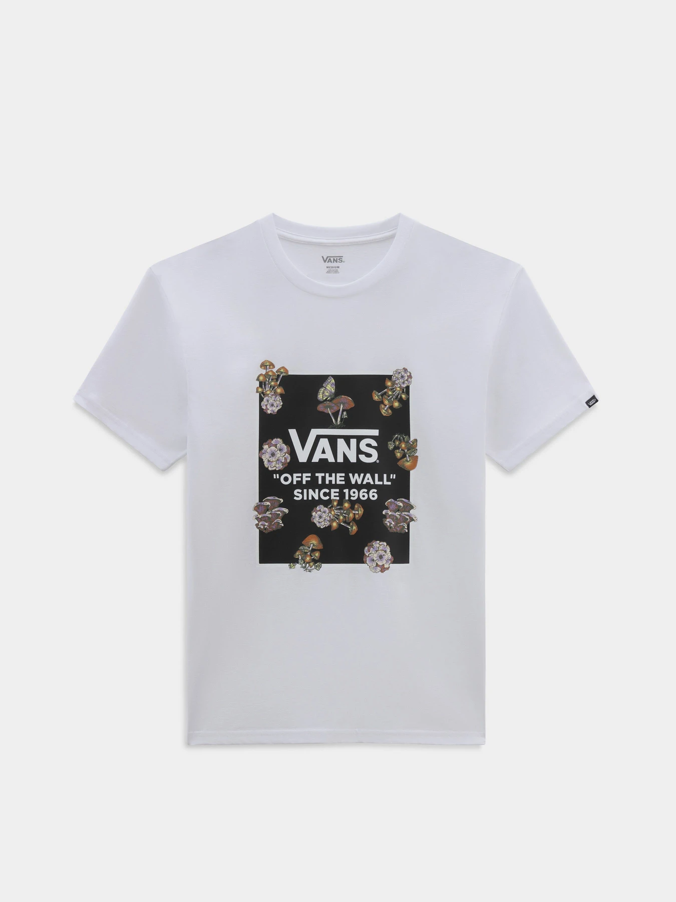 Футболки и поло Vans Fungi Box модель VN000FJGWHT1 Футболки и поло Vans Fungi Box модель VN000FJGWHT1 Фото