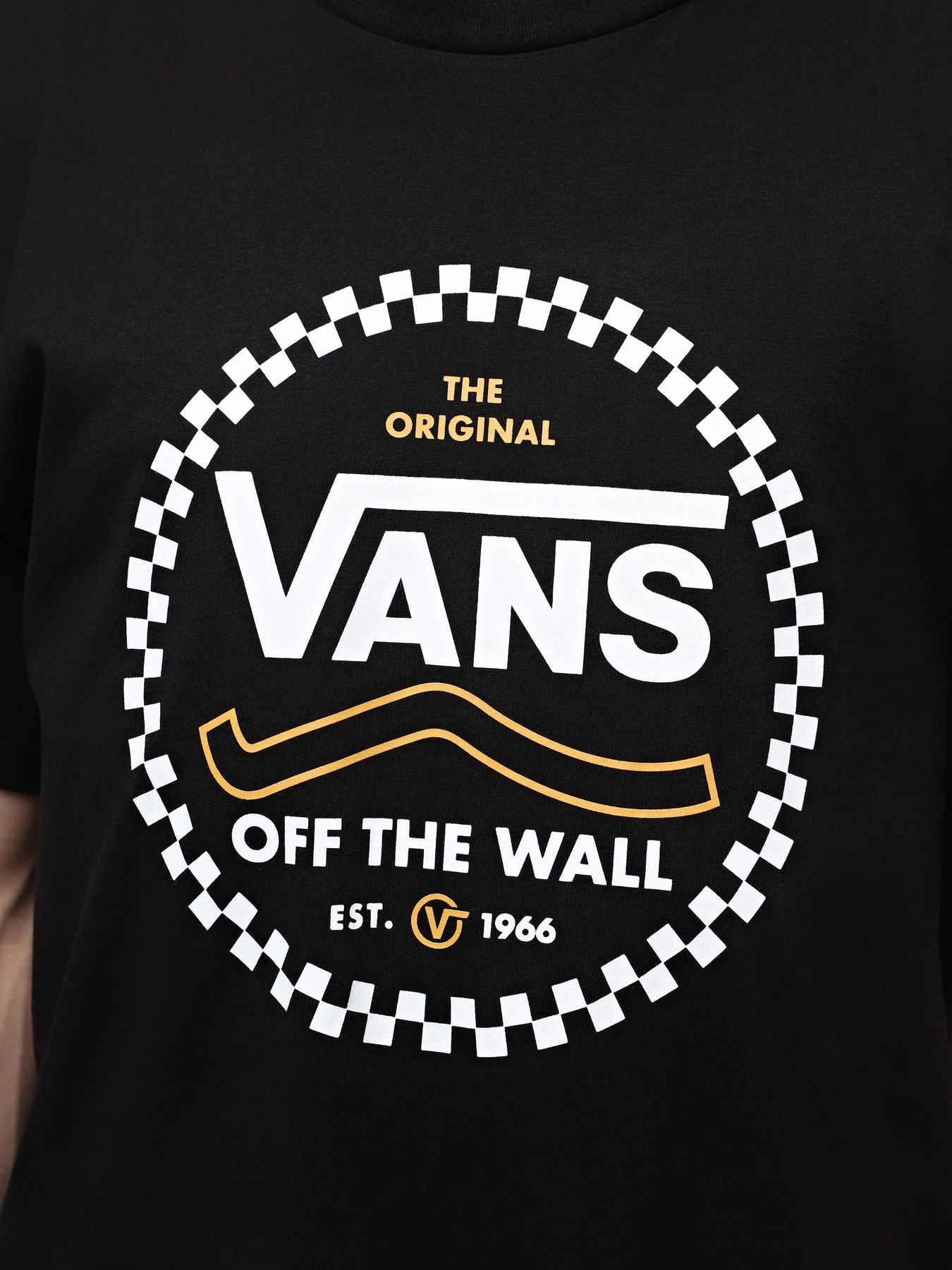 Футболки и поло Vans Round Off модель VN000FJSBLK1 Фото