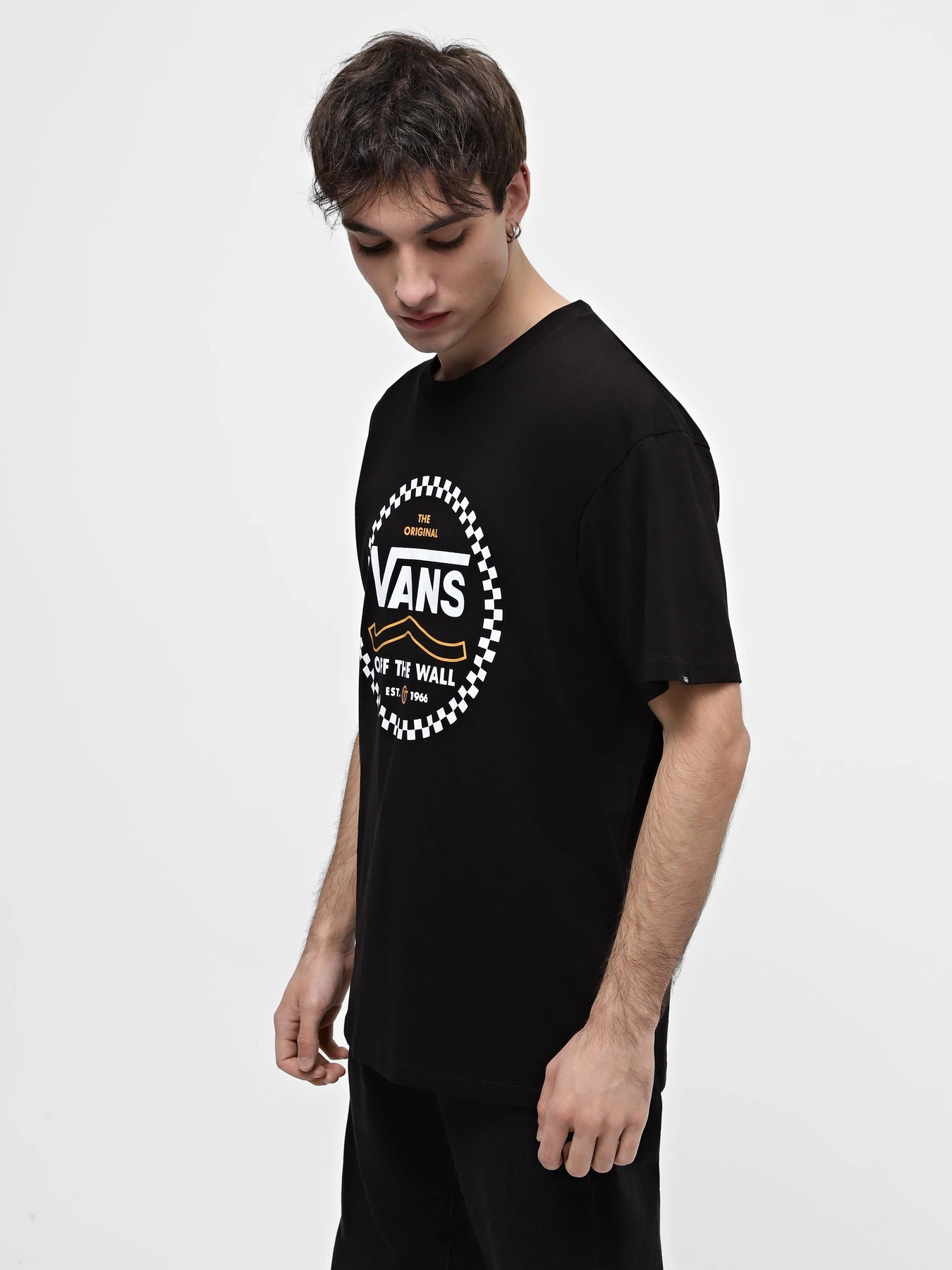 Футболки и поло Vans Round Off модель VN000FJSBLK1 Фото
