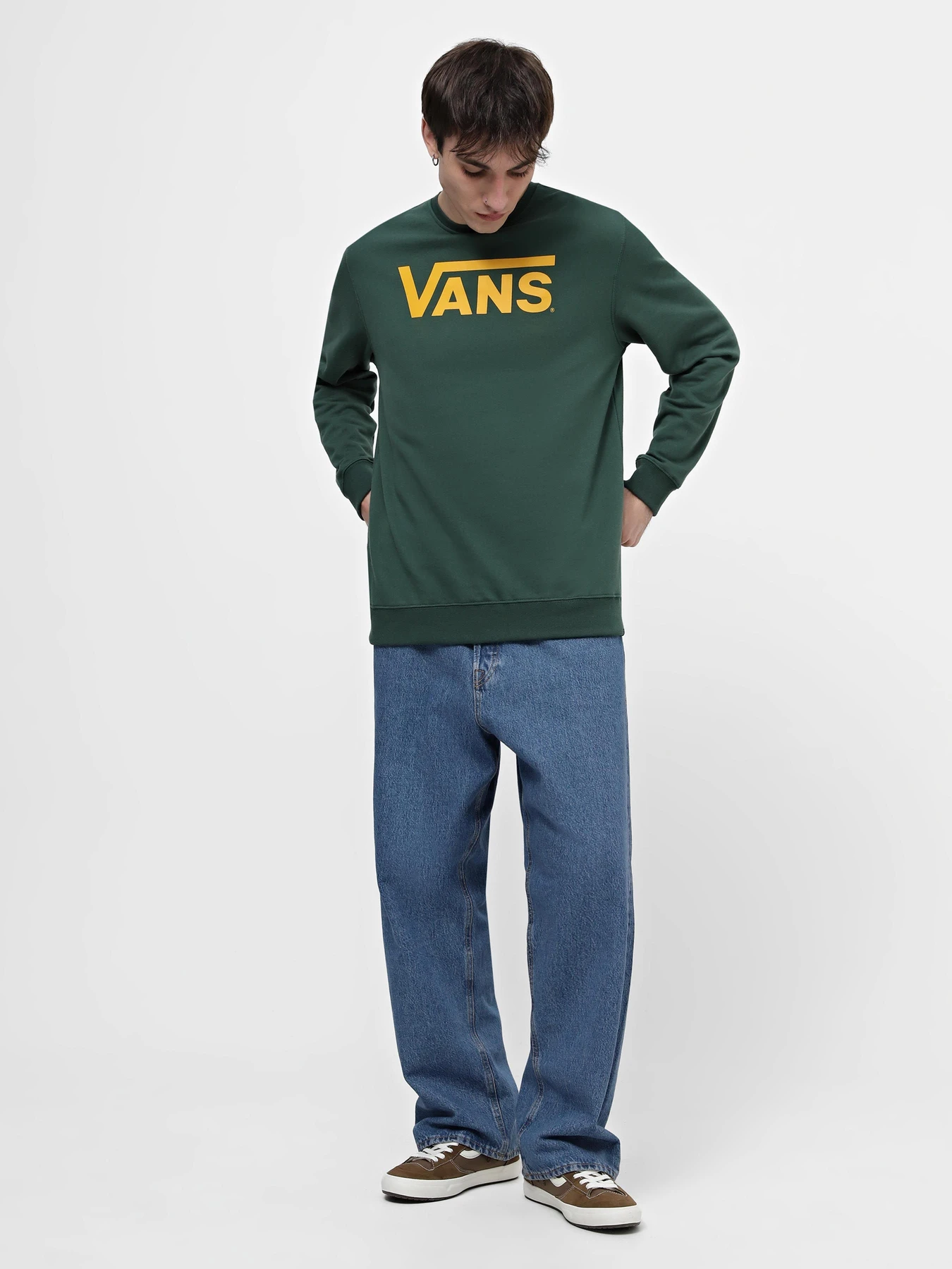 Худі та світшоти Vans Classic Crew-B модель VN0A7Y3UC411 Худі та світшоти Vans Classic Crew-B модель VN0A7Y3UC411 Фото