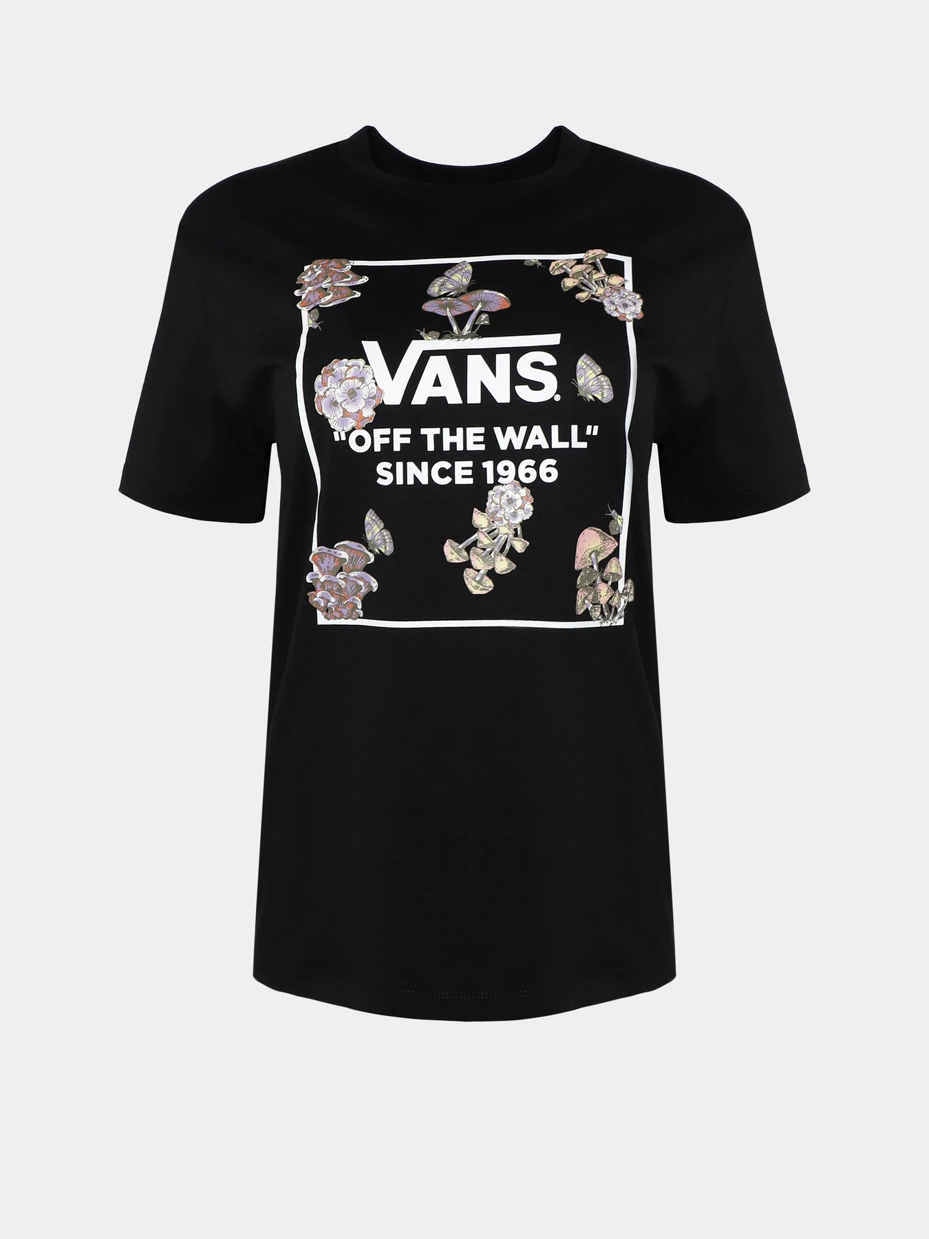 Футболки і поло Vans Fungi Floral Bff модель VN000FFWBLK1 Футболки і поло Vans Fungi Floral Bff модель VN000FFWBLK1 Фото
