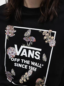 Футболки і поло Vans Fungi Floral Bff модель VN000FFWBLK1 Фото