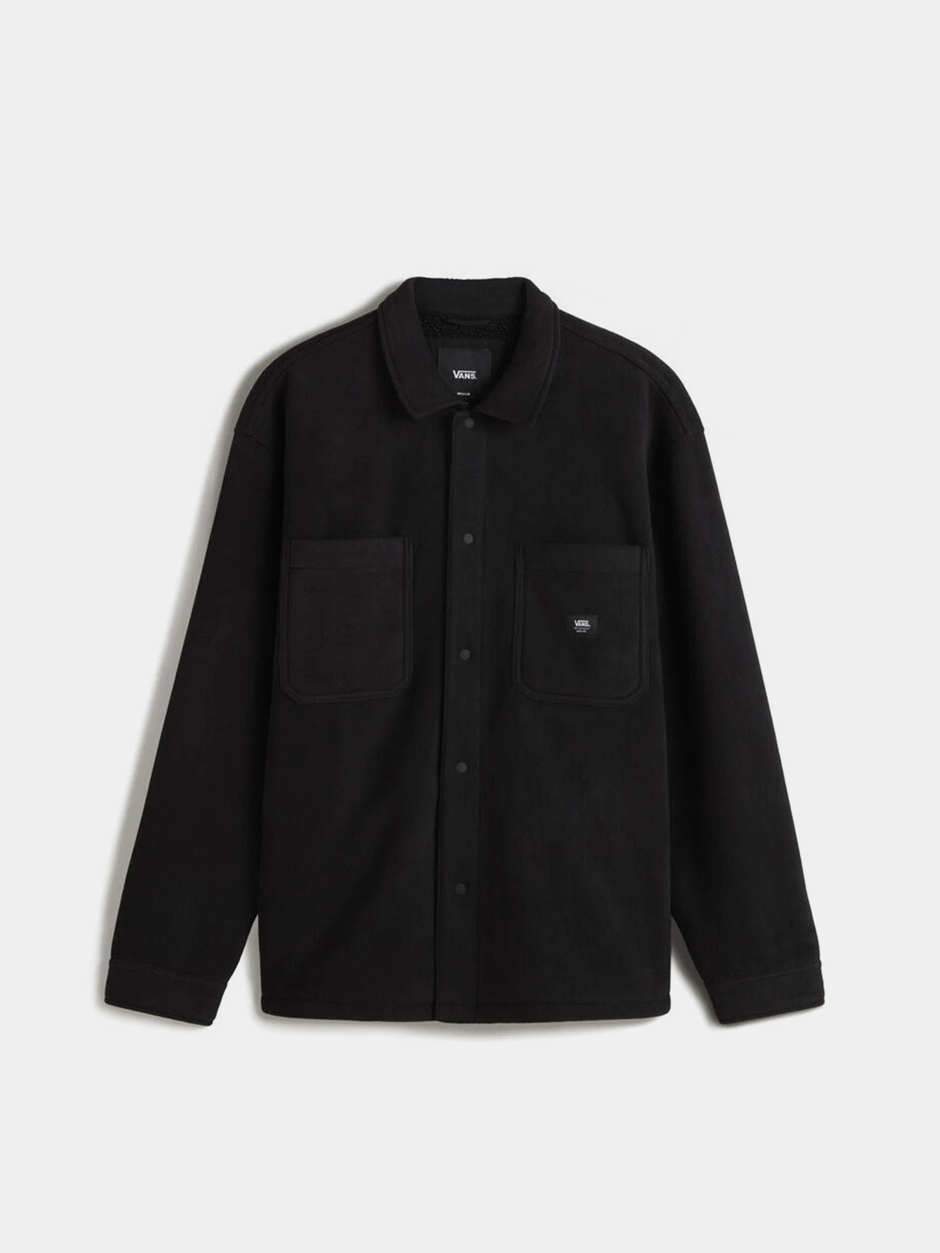 Куртки и дубленки Vans Penmar Heavyweight Polar Fleece Shacket модель VN000HNSBLK1 Фото