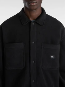 Куртки и дубленки Vans Penmar Heavyweight Polar Fleece Shacket модель VN000HNSBLK1 Фото