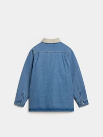 Куртки и дубленки Vans Drill Chore Denim Sherpa модель VN000K4XCDX1 Фото